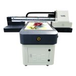 hete verkoop a1 / a2 / a3 / a4 digitale uv flatbed printer 6090 van klein formaat